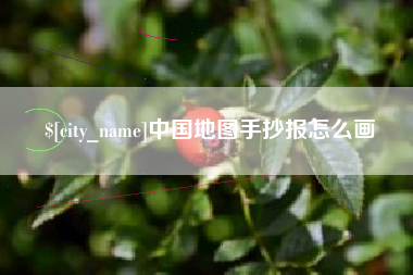 新昌中国地图手抄报怎么画