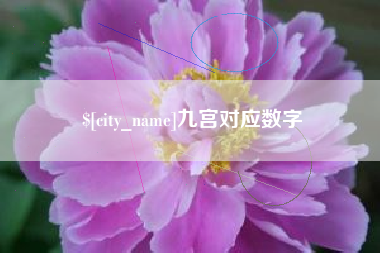 新昌九宫对应数字