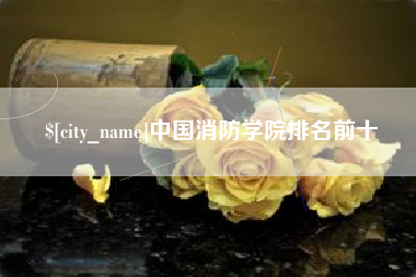 新昌中国消防学院排名前十