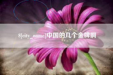 新昌中国的几个金牌啊