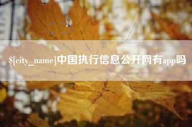 新昌中国执行信息公开网有app吗