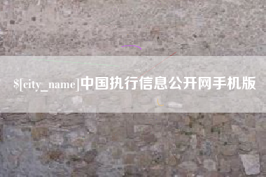 新昌中国执行信息公开网手机版
