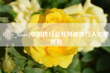新昌中国执行公开网被执行人名单查询