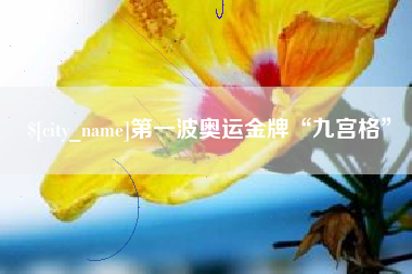 新昌第一波奥运金牌“九宫格”