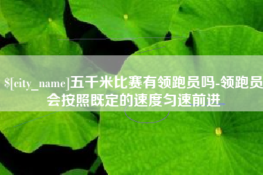 新昌五千米比赛有领跑员吗-领跑员会按照既定的速度匀速前进