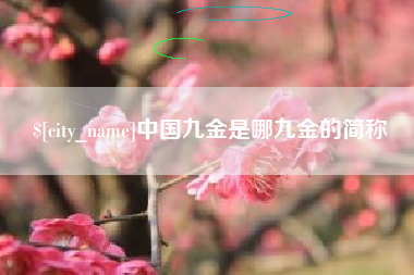 新昌中国九金是哪九金的简称