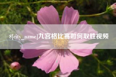 新昌九宫格比赛如何取胜视频