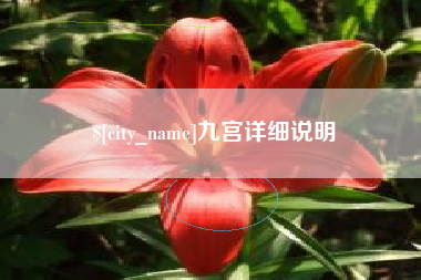 新昌九宫详细说明