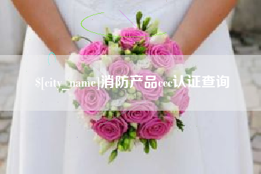 新昌消防产品ccc认证查询