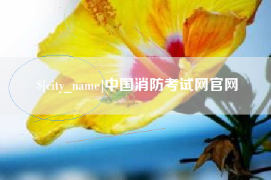新昌中国消防考试网官网